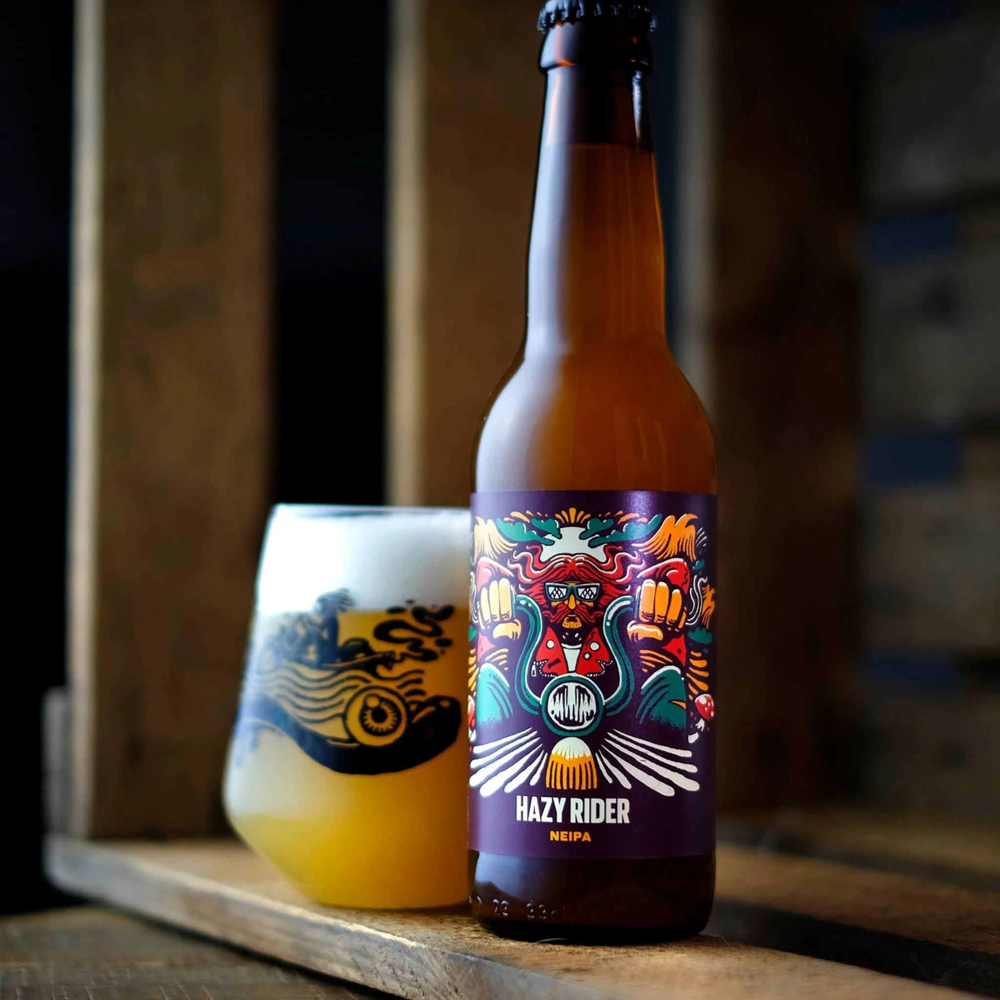 đș HAZY RIDER â NEIPA | 33cl Bouteille | 6,4% Vol.