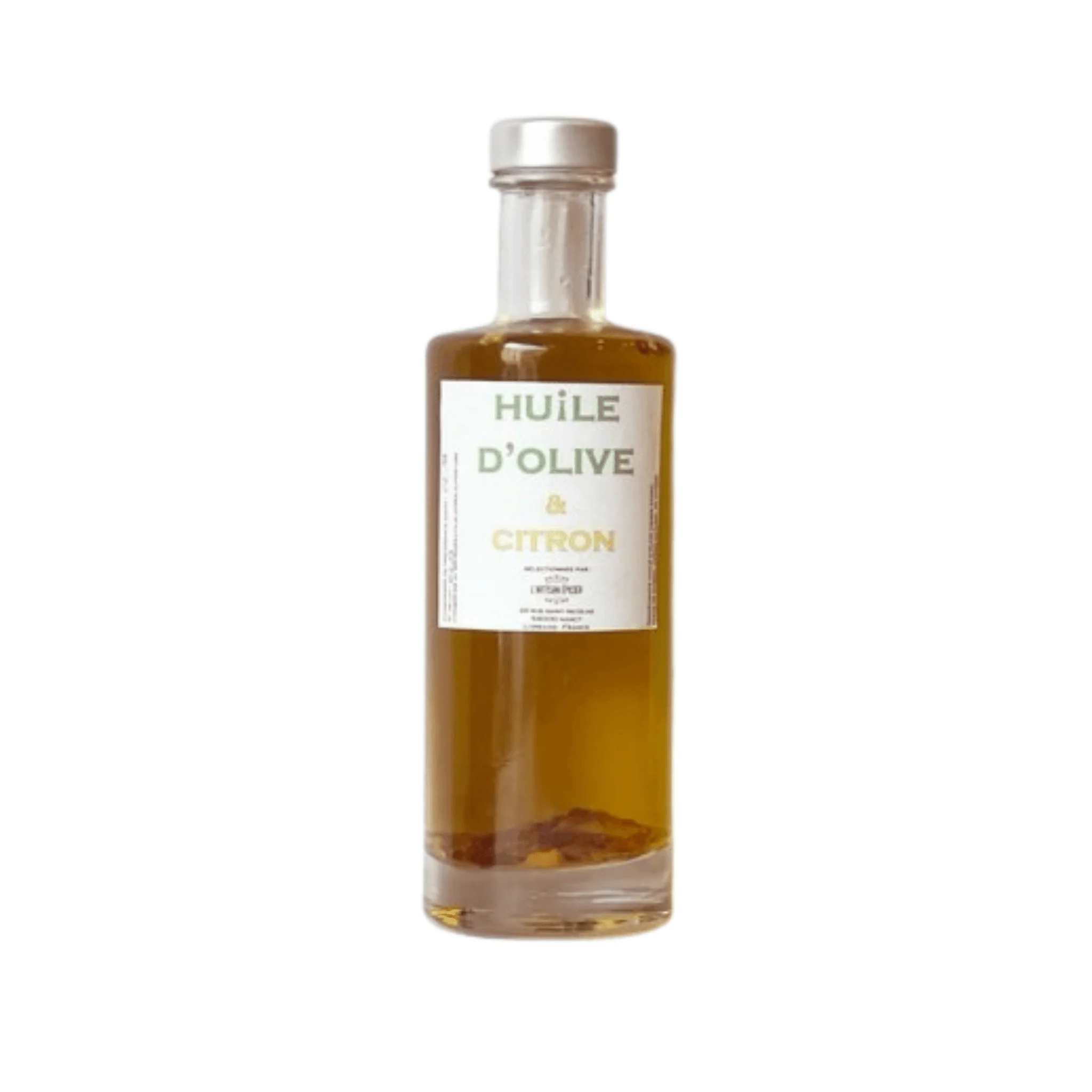 Huile d'olive au citron