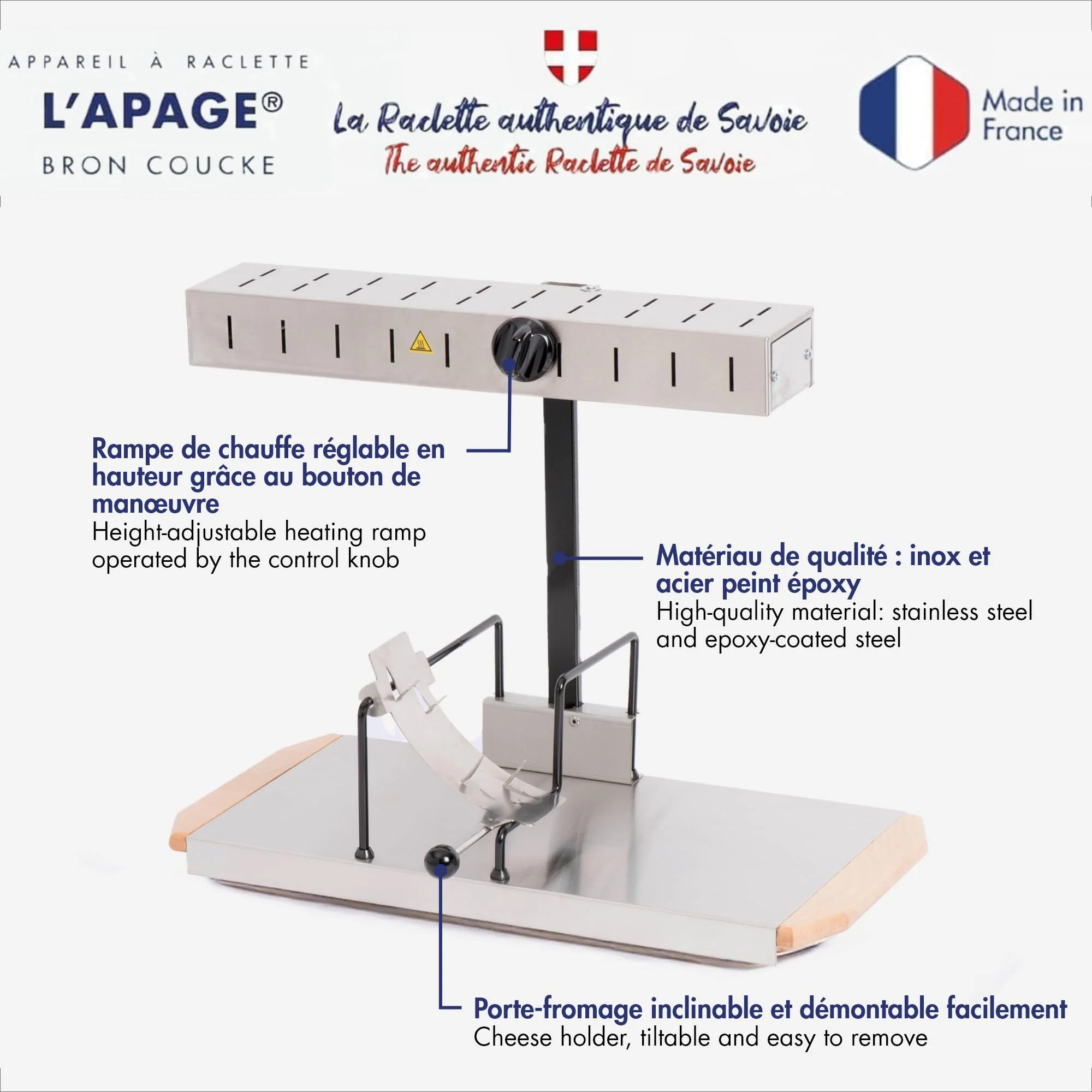 LOUIS TELLIER – Appareil à Raclette Alpage® Signature Original 🇫🇷 - Image 13