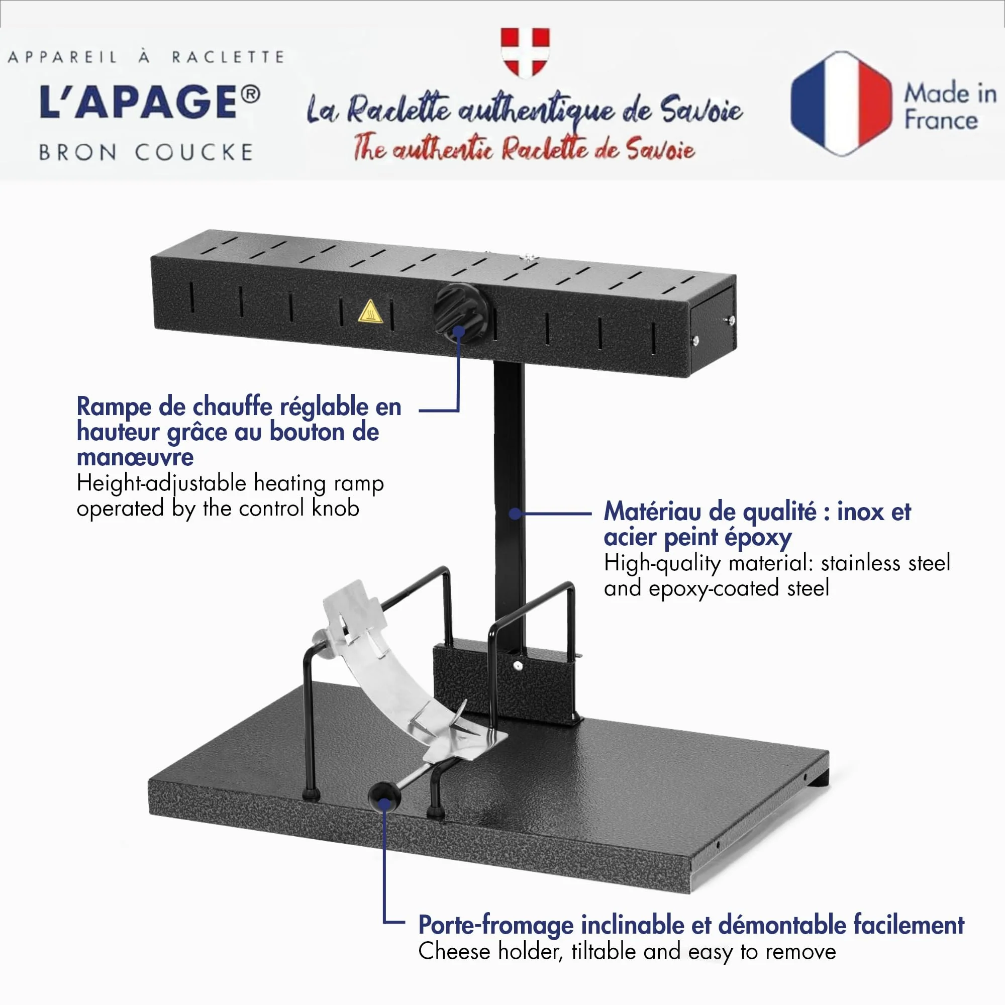LOUIS TELLIER – Appareil à Raclette Alpage® Signature Original 🇫🇷 - Image 19