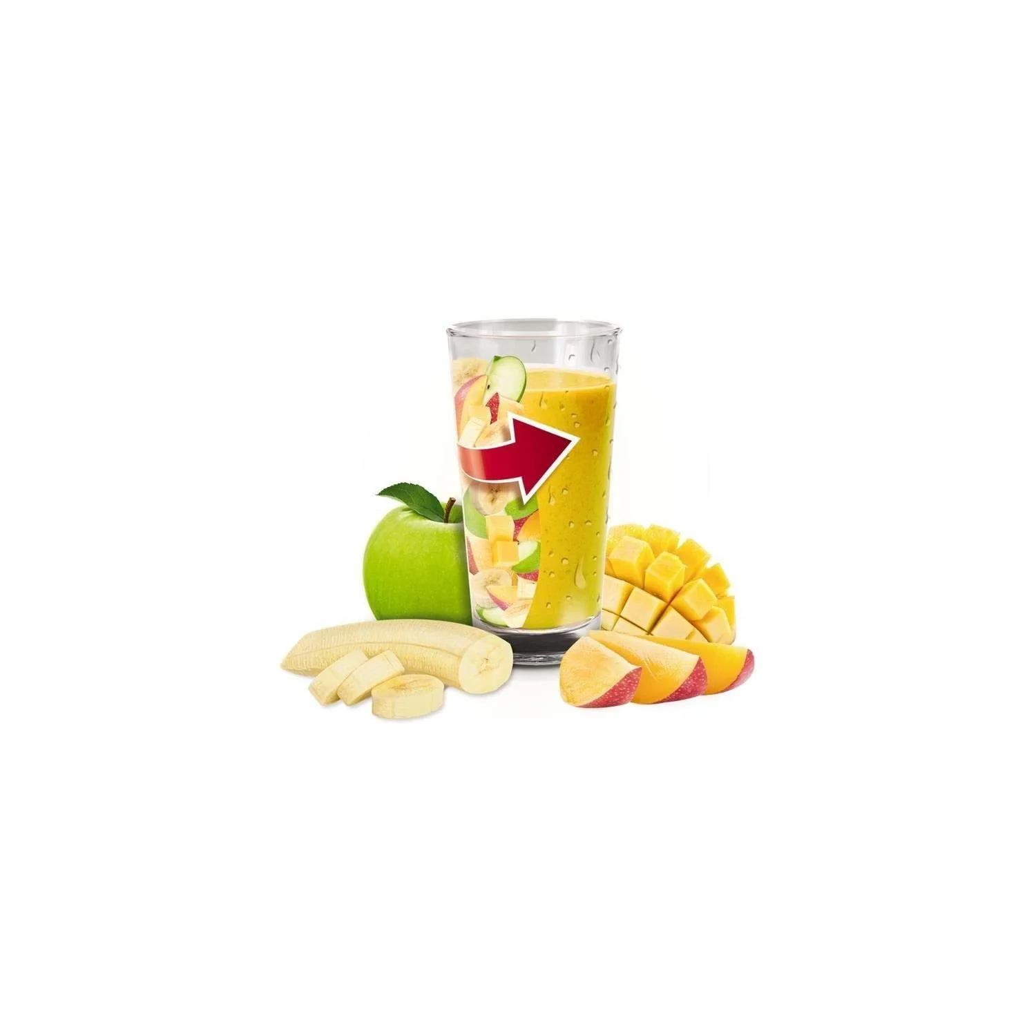 Moulinex Blender mixeur électrique, Bol verre 1,75 L, Puissance 800 W, Verrouillage sûr, Ergonomique, Broyeur à grains, Smoothies, Glace pilée, Blendforce, Noir LM430810 - Image 5