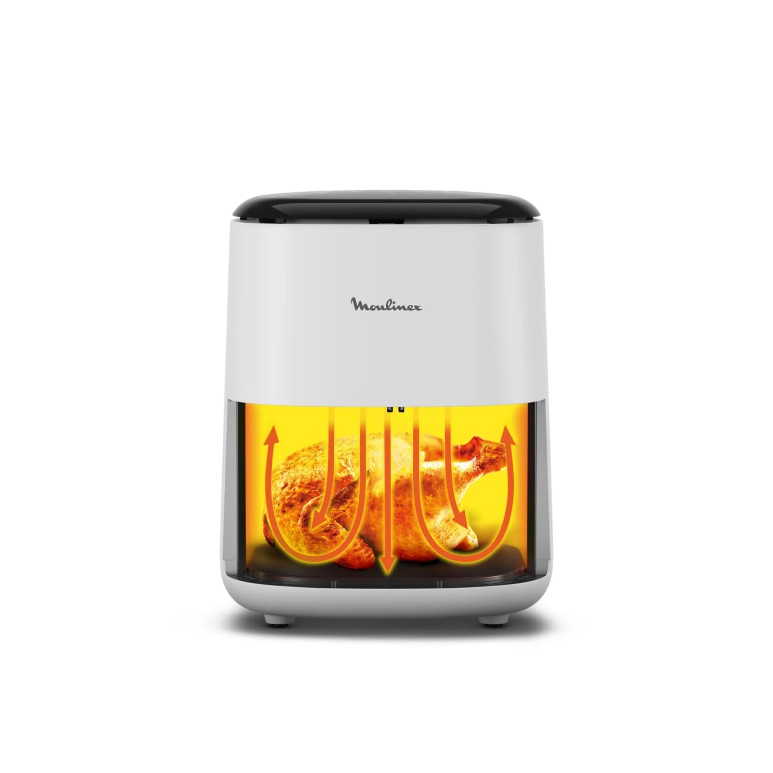Moulinex Easy Fry Max Friteuse sans huile, Capacité XL de 5 L, Jusqu'à 6 personnes, 10 programmes automatiques, Ecran tactile digital, Gain de temps et d'énergie, air fryer EZ245820 - Image 11