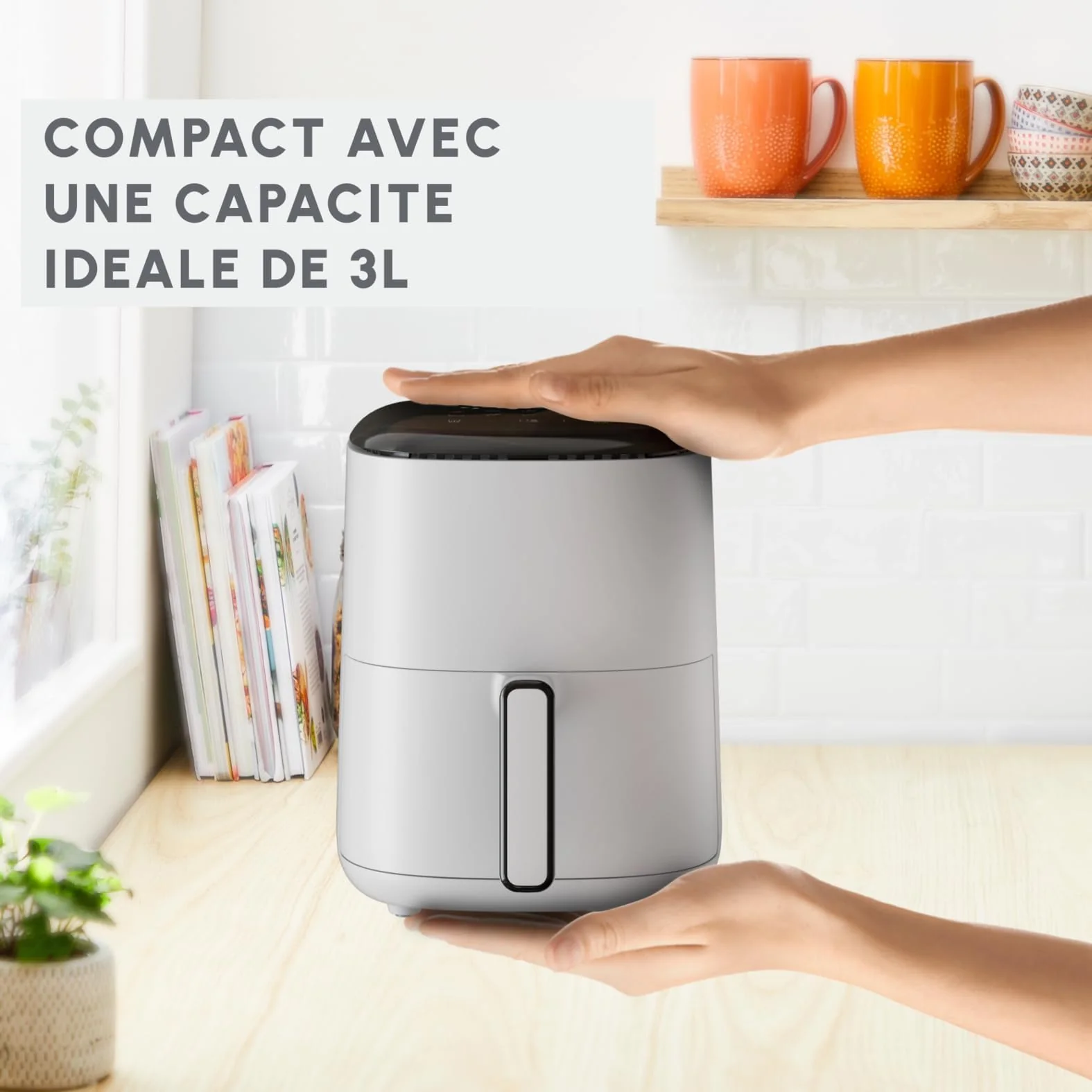 Moulinex Easy Fry Max Friteuse sans huile, Capacité XL de 5 L, Jusqu'à 6 personnes, 10 programmes automatiques, Ecran tactile digital, Gain de temps et d'énergie, air fryer EZ245820 - Image 13