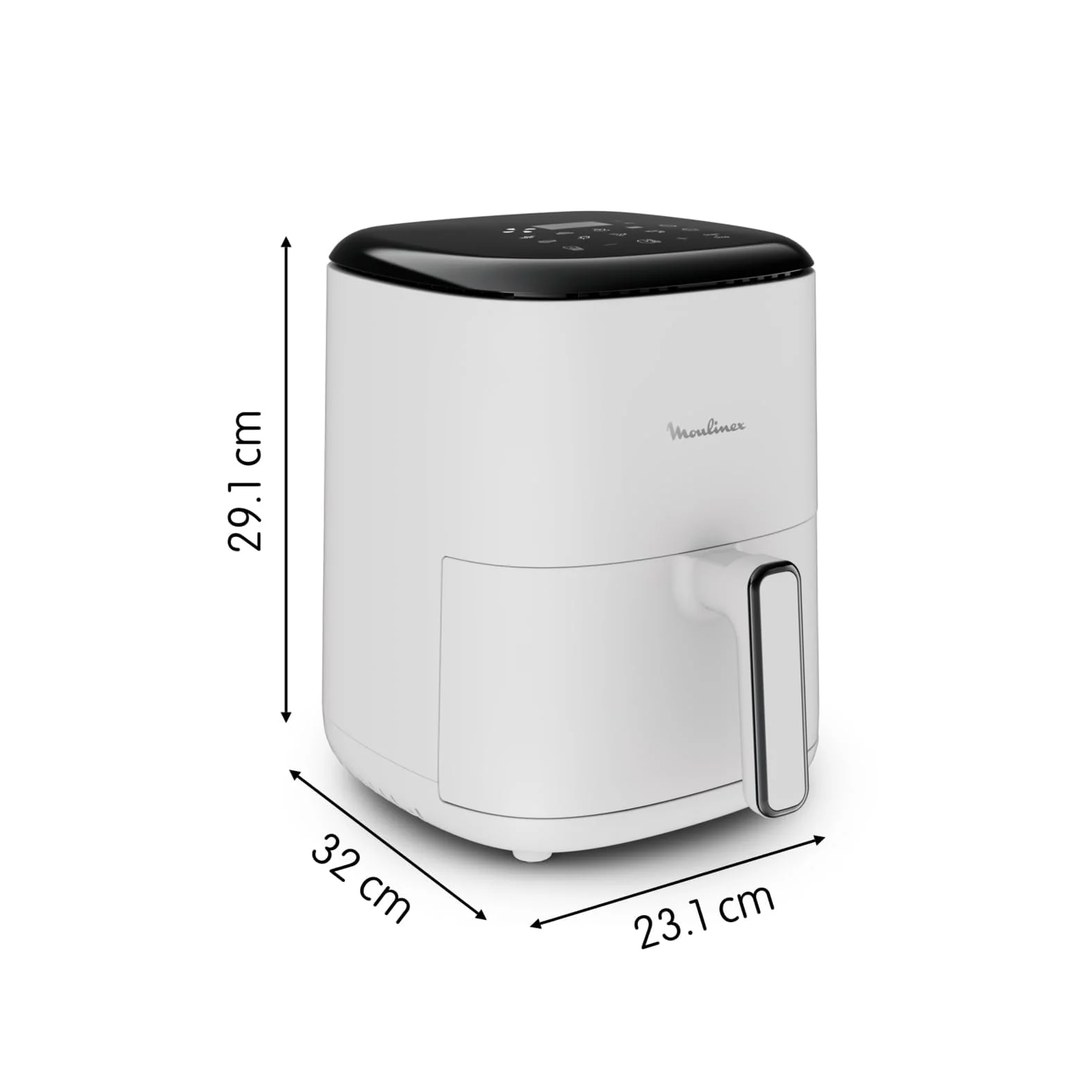Moulinex Easy Fry Max Friteuse sans huile, Capacité XL de 5 L, Jusqu'à 6 personnes, 10 programmes automatiques, Ecran tactile digital, Gain de temps et d'énergie, air fryer EZ245820 - Image 17