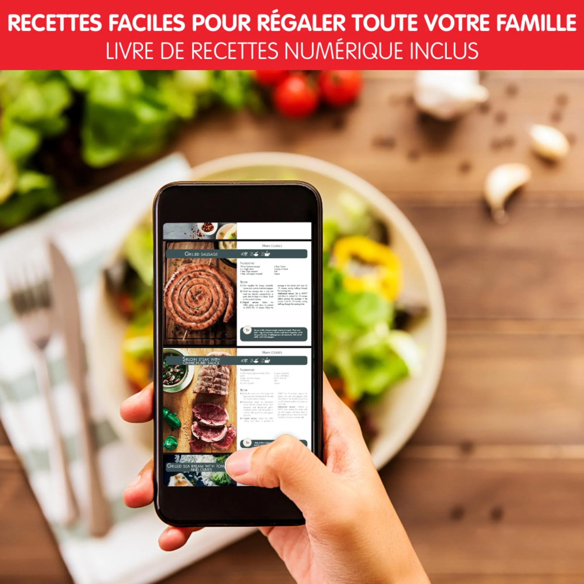 Moulinex Easy Fry Mega, air fryer compact, Mono tiroir 7.5 L, Jusqu’à 8 personnes, 8 programmes, noir EZ8558F0 - Image 12
