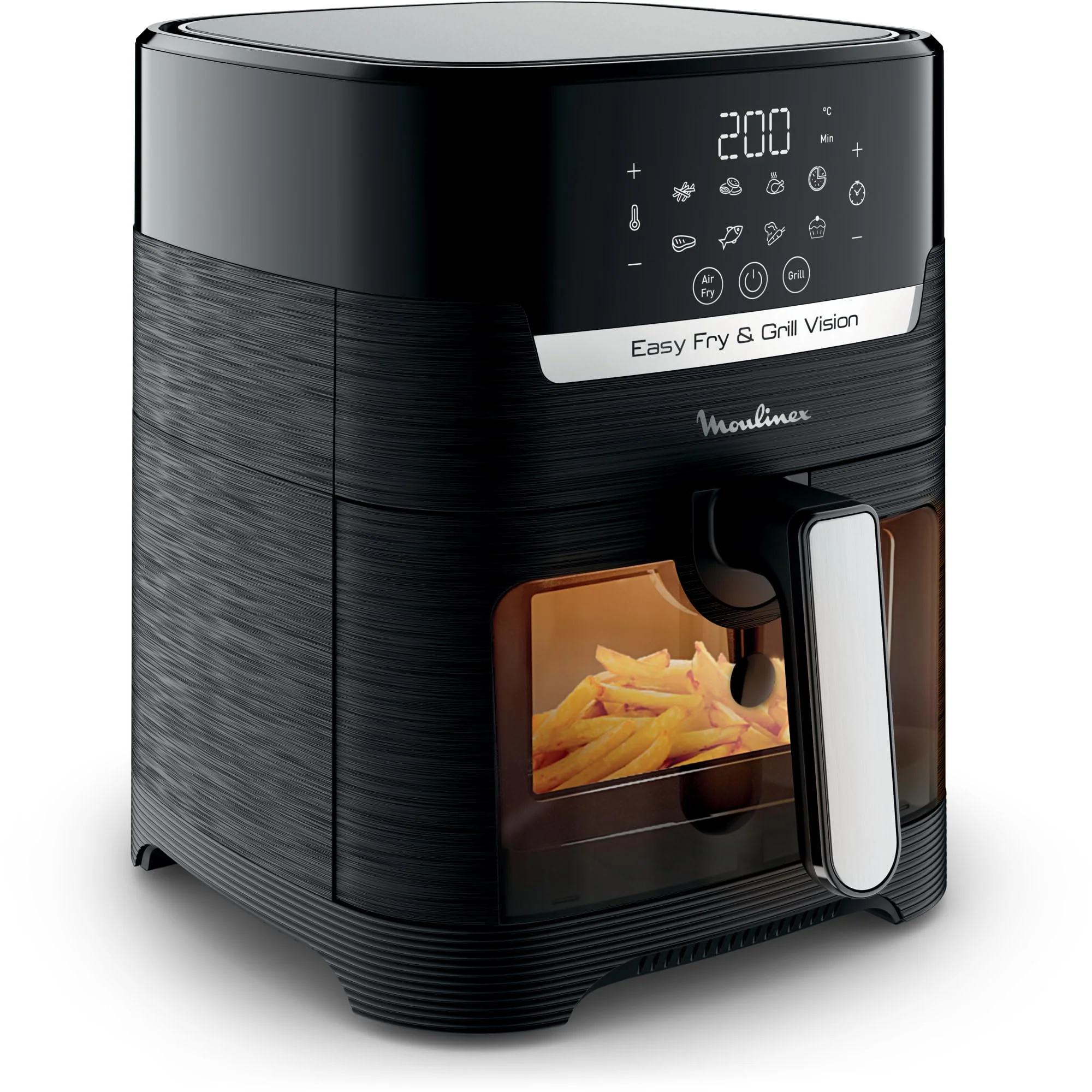Moulinex Easy Fry Mega, air fryer compact, Mono tiroir 7.5 L, Jusqu’à 8 personnes, 8 programmes, noir EZ8558F0 - Image 28