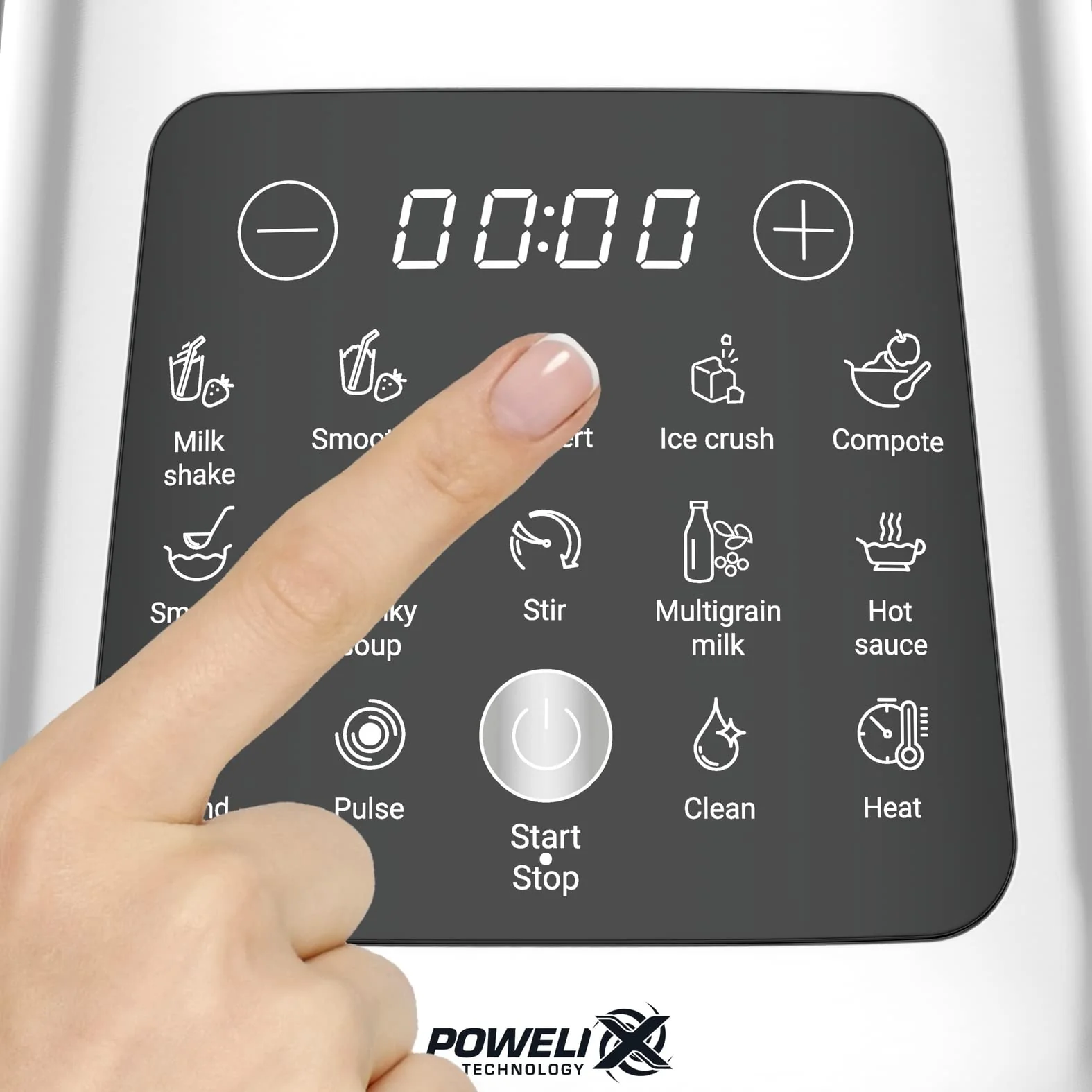 Moulinex PerfectMix+ Blender haute vitesse, 1200 W, Bol en verre de 2 L, 3 programmes automatiques LM811D10 - Image 22