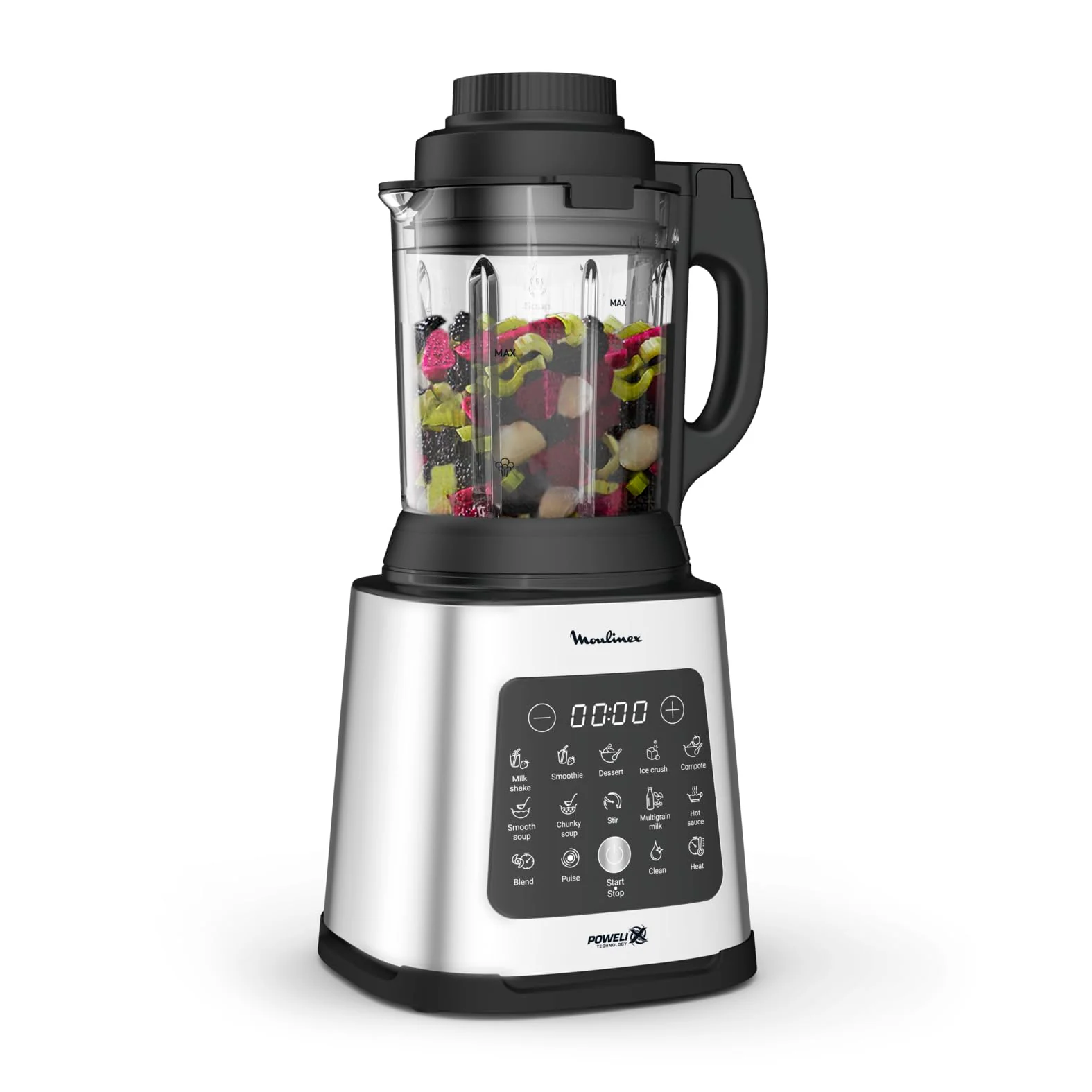 Moulinex PerfectMix+ Blender haute vitesse, 1200 W, Bol en verre de 2 L, 3 programmes automatiques LM811D10 - Image 25
