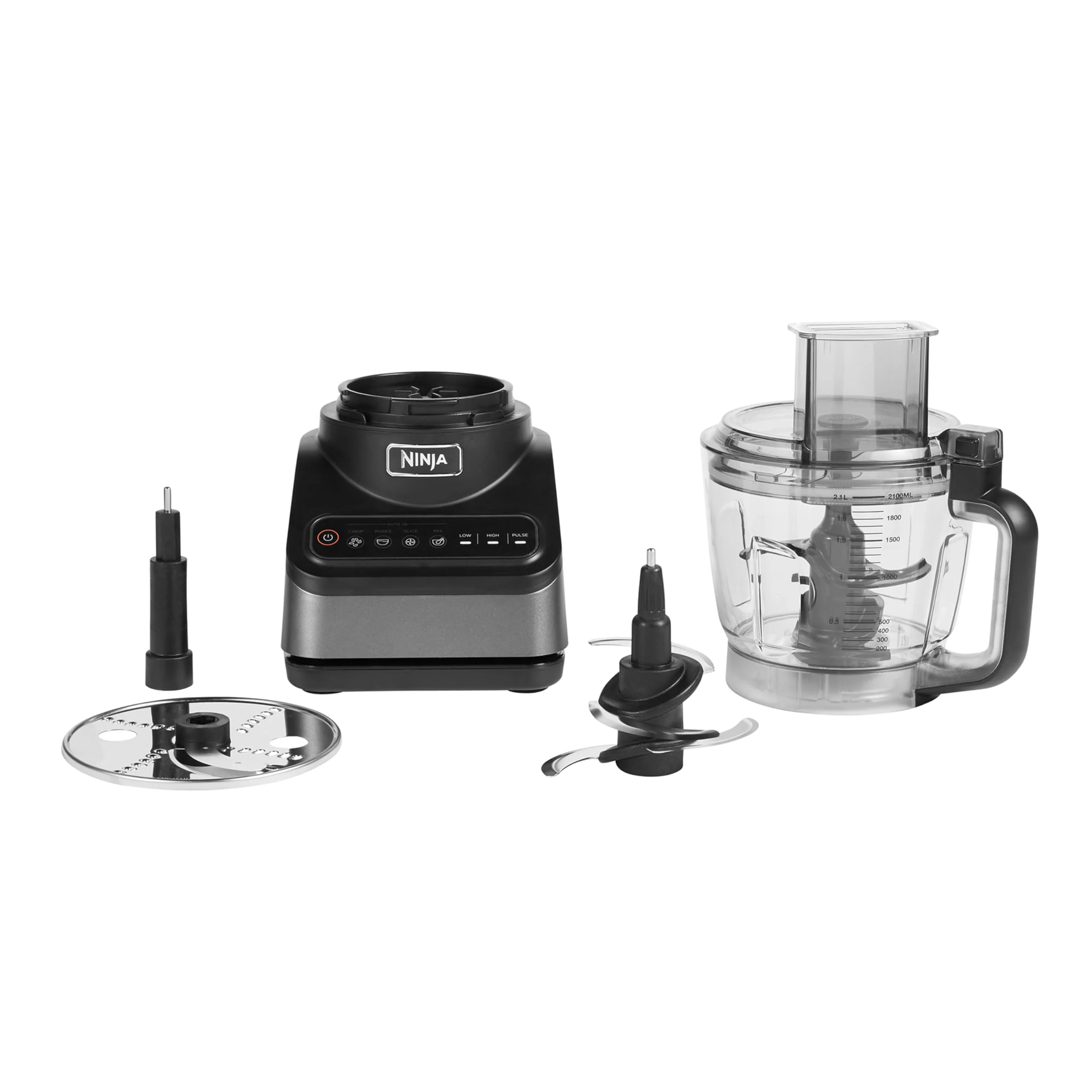Ninja 2-en-1 Blender avec 3 programmes automatiques, mixeur avec 4 réglages manuels, bol de 2,1 L et tasse de 700 ml, 1200 W, pièces lavables en lave-vaisselle, Auto-iQ, noir BN750EU - Image 10