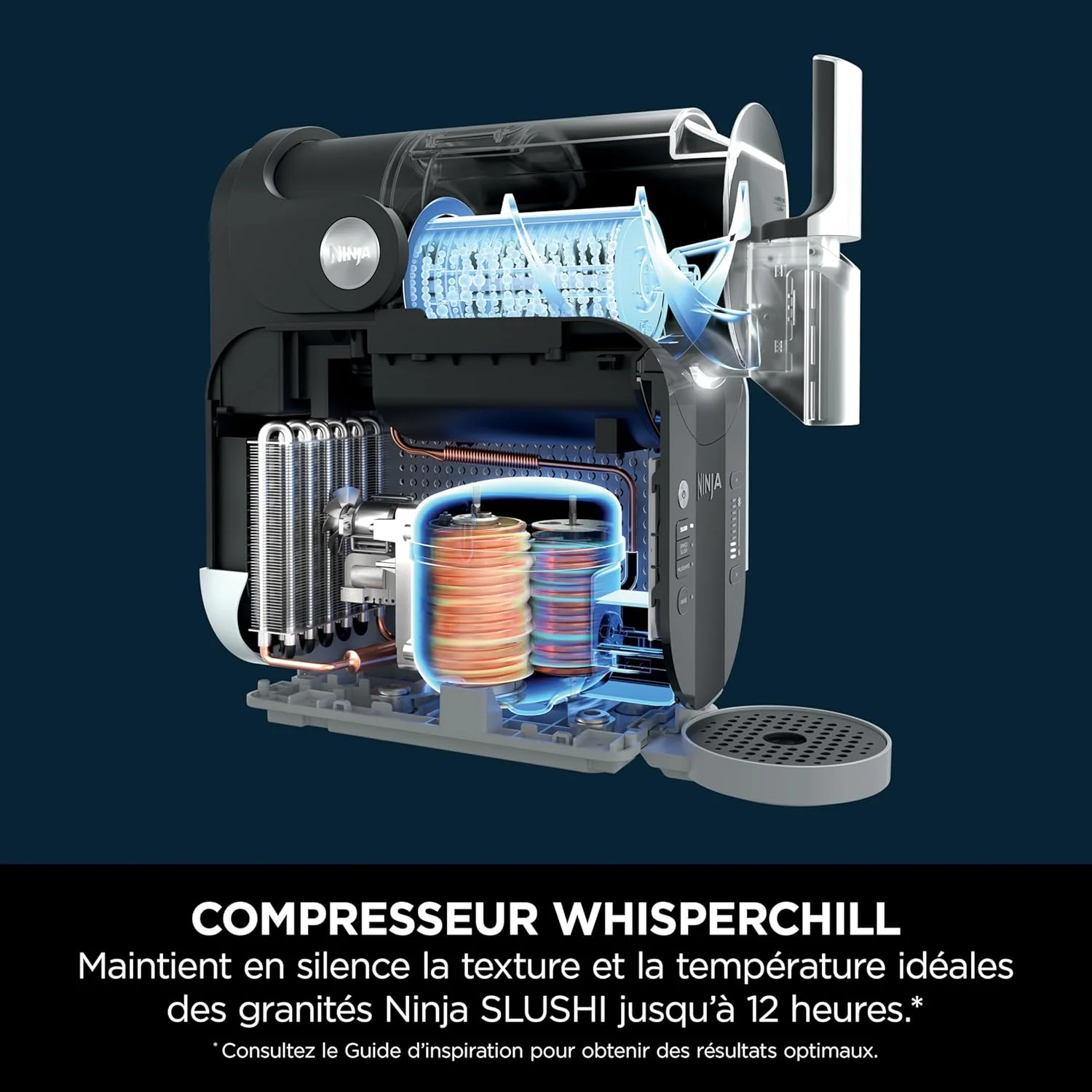 🧊 Ninja SLUSHi™ FS301EU – Machine à boissons glacées (1,9 L) – Bleu & Gris - Image 10
