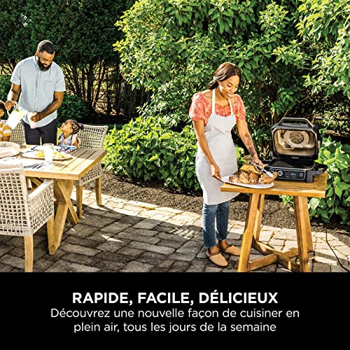 Ninja Woodfire Pro Connect XL Barbecue Électrique & Fumoir avec Contrôle d'Application, 2 Sondes, Grille, Housse, Revêtements & Brosse, Grill & Friteuse sans huile 7-en-1, Bleu & Noir OG901EUAMZ - Image 51