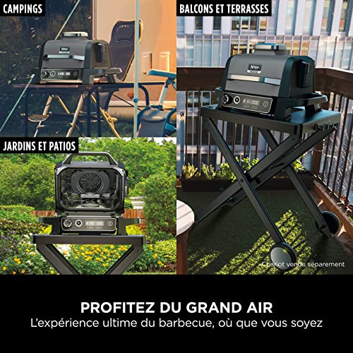 Ninja Woodfire Pro Connect XL Barbecue Électrique & Fumoir avec Contrôle d'Application, 2 Sondes, Grille, Housse, Revêtements & Brosse, Grill & Friteuse sans huile 7-en-1, Bleu & Noir OG901EUAMZ - Image 52