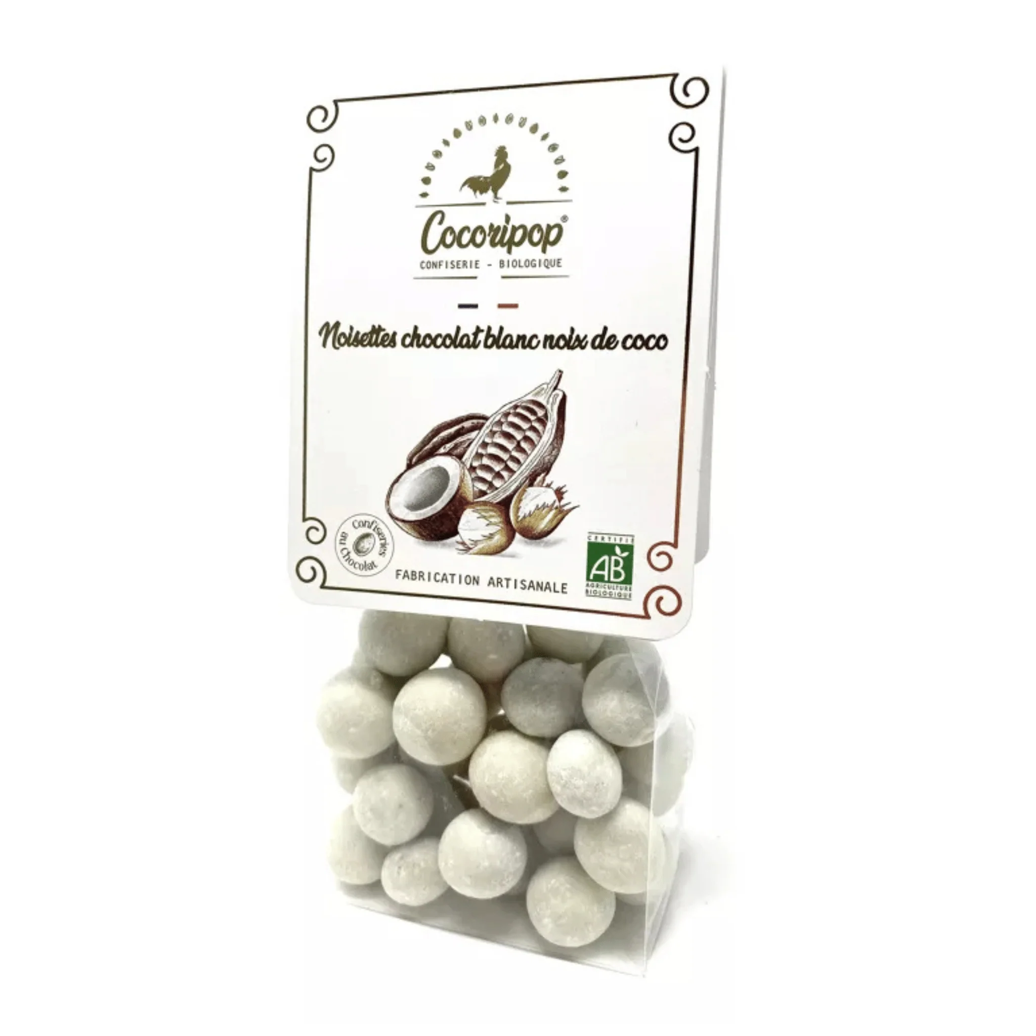 Noisettes chocolat blanc noix de coco - Image 3