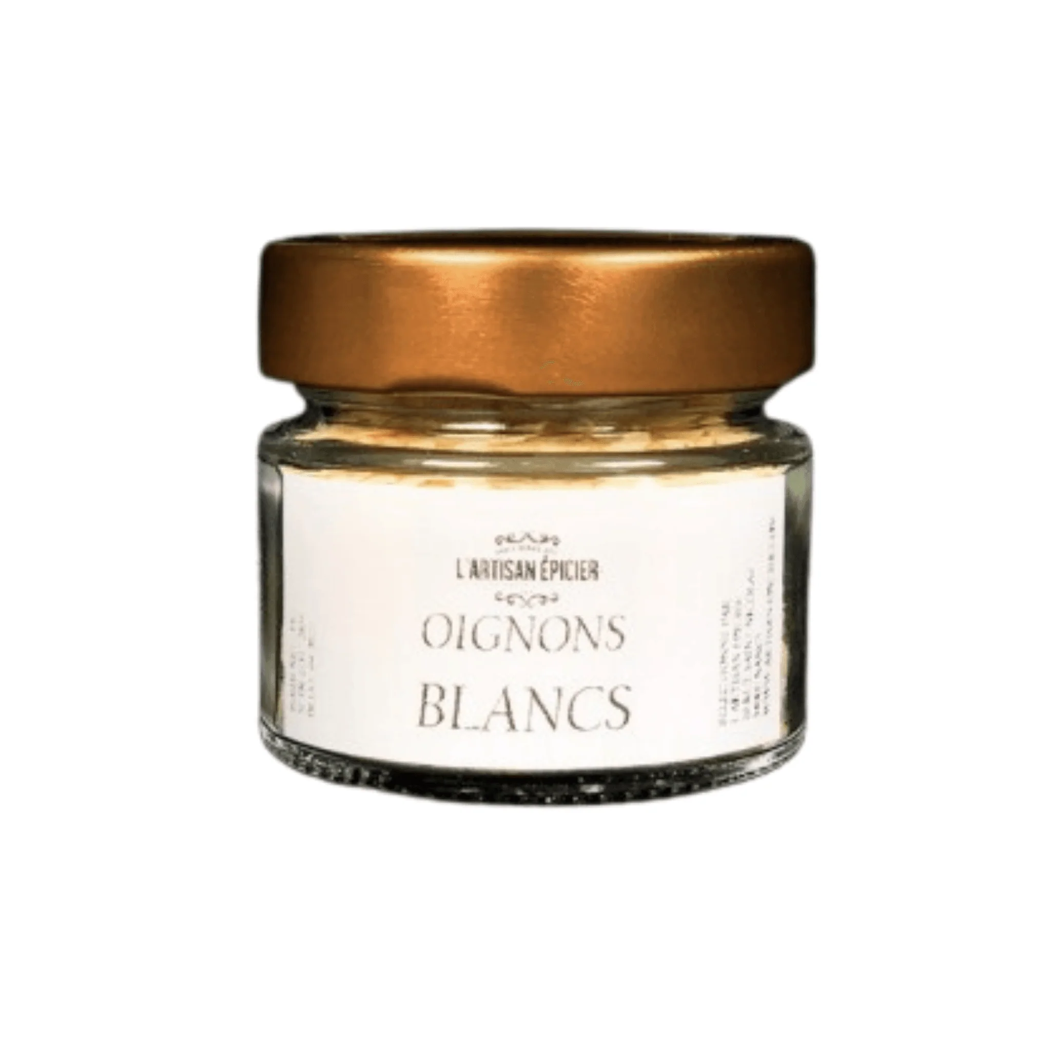 Oignons blancs séchés