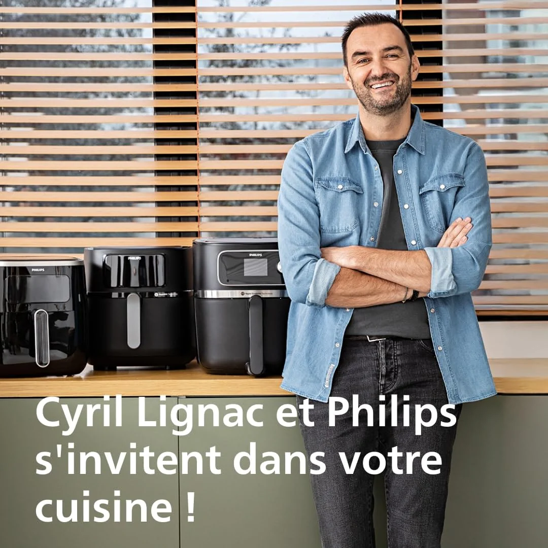 Philips Air Fryer Série 2000 4.2L - Puissance 1500W, Technologie RapidAir, Écran tactile digital,13 options de cuisson,9 fonctions préréglées, Jusqu'à 90% de matières grasses en moins,Noir (NA229/00) - Image 12