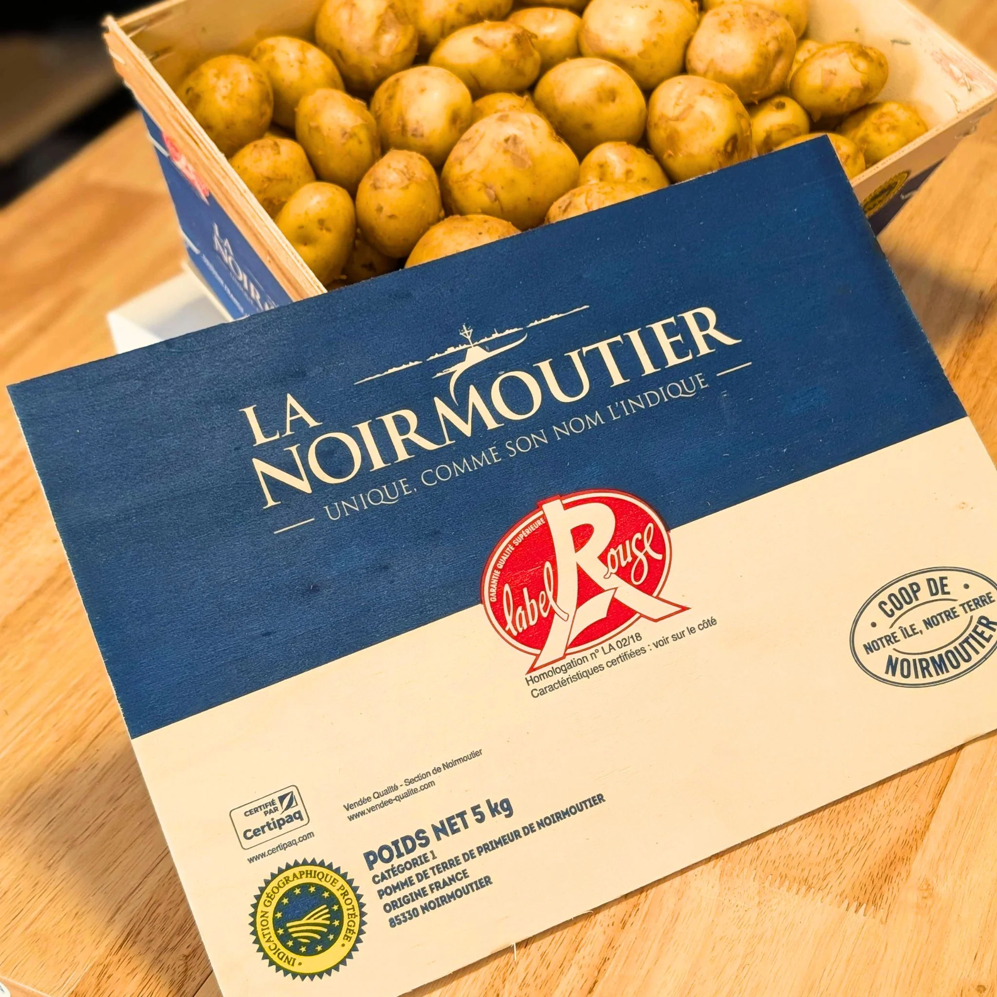 🥔 Pommes de Terre de Noirmoutier IGP - Primeurs Sirtema | Neary