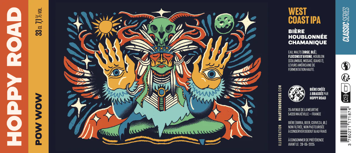 đș POW WOW â West Coast IPA | 33cl | 7,1% Vol. - Image 3