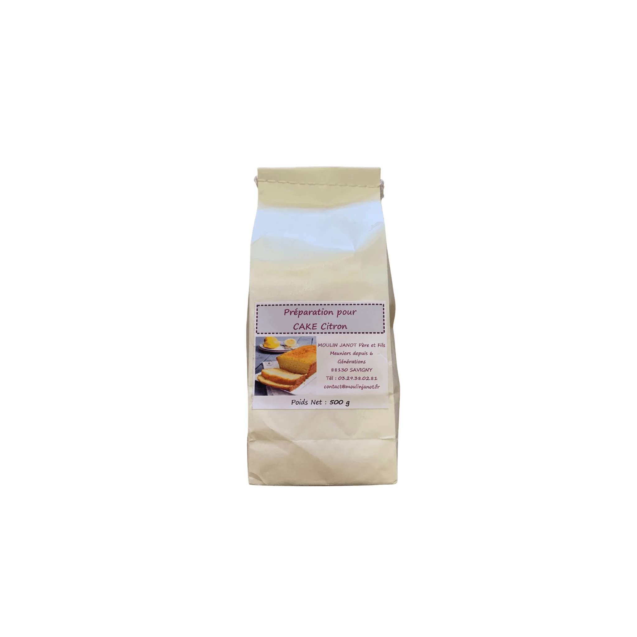 Préparation Cake citron - 500g