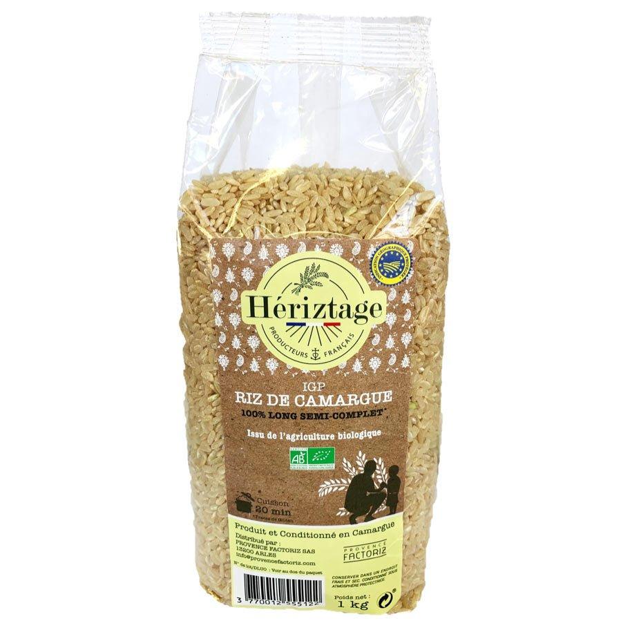 đ Riz de Camargue IGP â Long semi-complet BIO â 500g