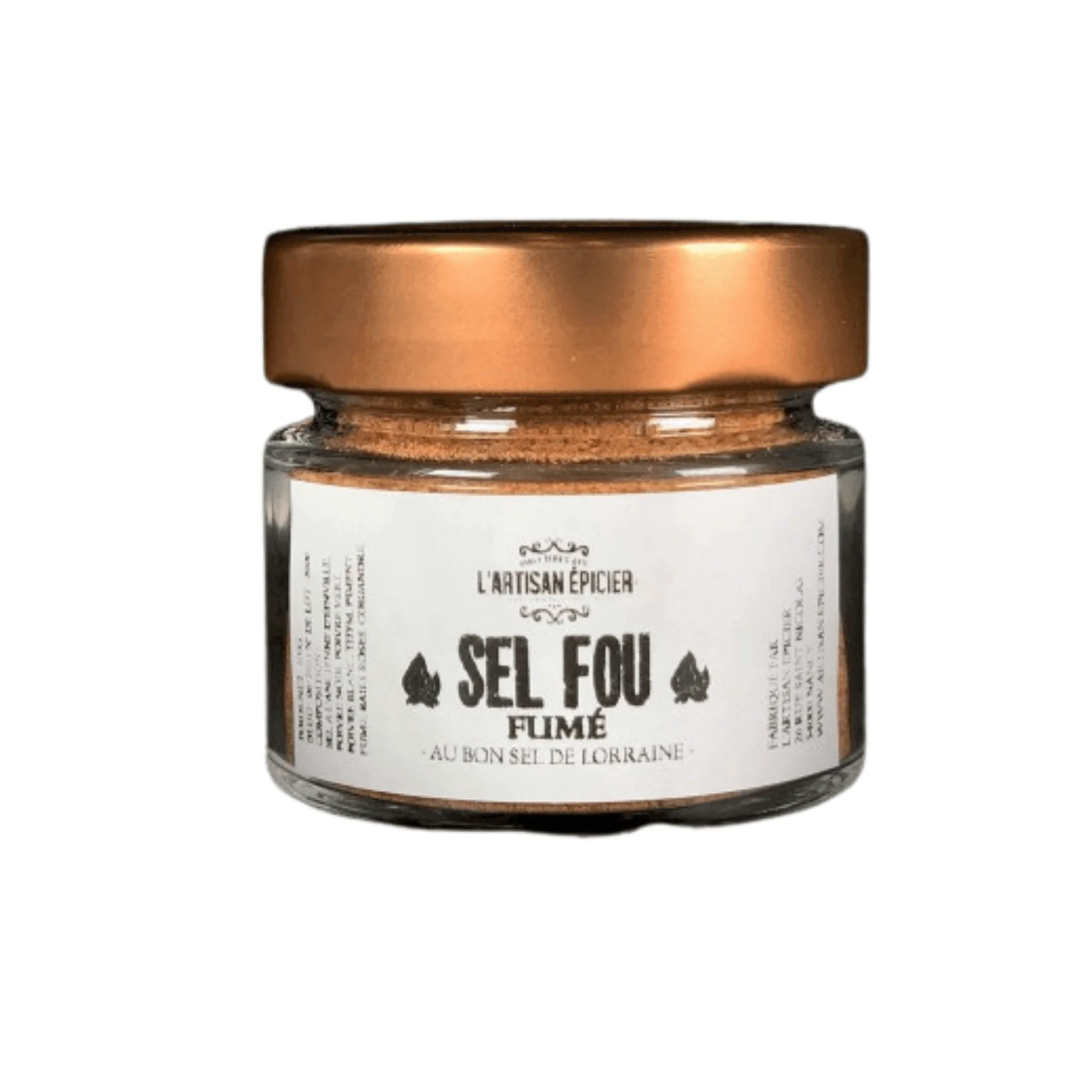 Sel fou "maison" fumé