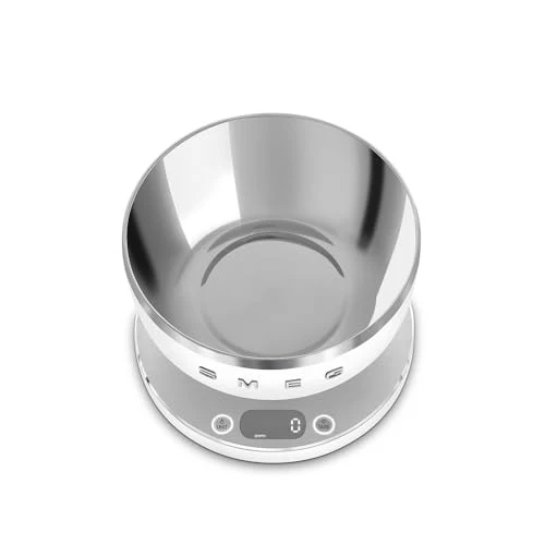 Smeg Balance de Cuisine Numérique – 5 kg, Bol Inox 1,8 L, Recharge USB & Précision 1 g - Image 13