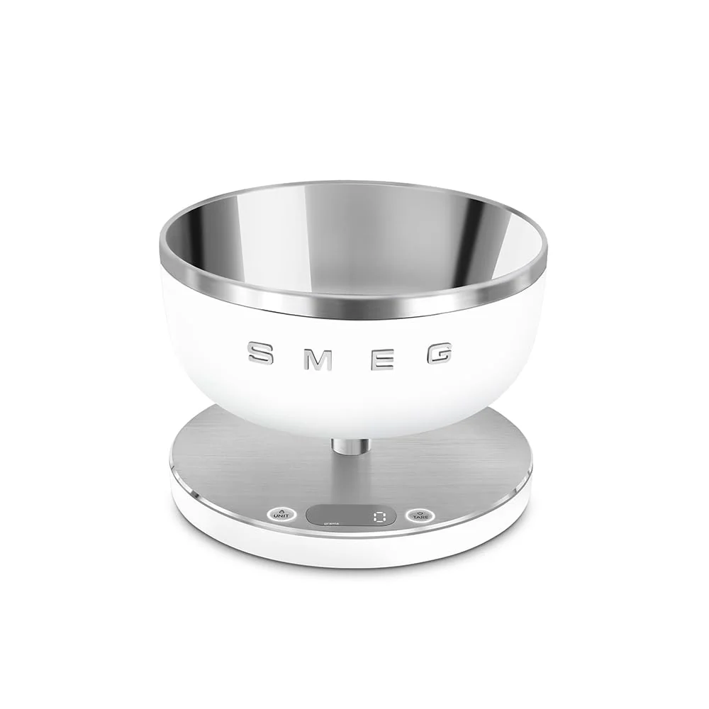 Smeg Balance de Cuisine Numérique – 5 kg, Bol Inox 1,8 L, Recharge USB & Précision 1 g - Image 3