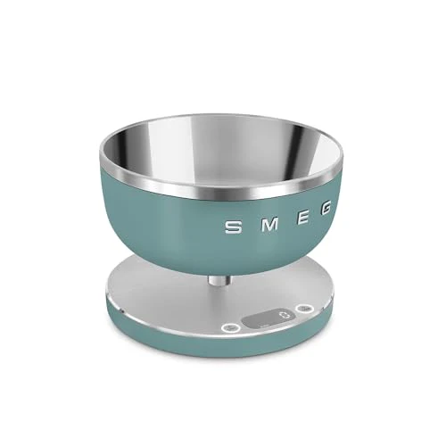 Smeg Balance de Cuisine Numérique – 5 kg, Bol Inox 1,8 L, Recharge USB & Précision 1 g - Image 4