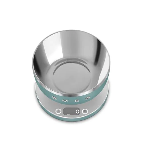 Smeg Balance de Cuisine Numérique – 5 kg, Bol Inox 1,8 L, Recharge USB & Précision 1 g - Image 5