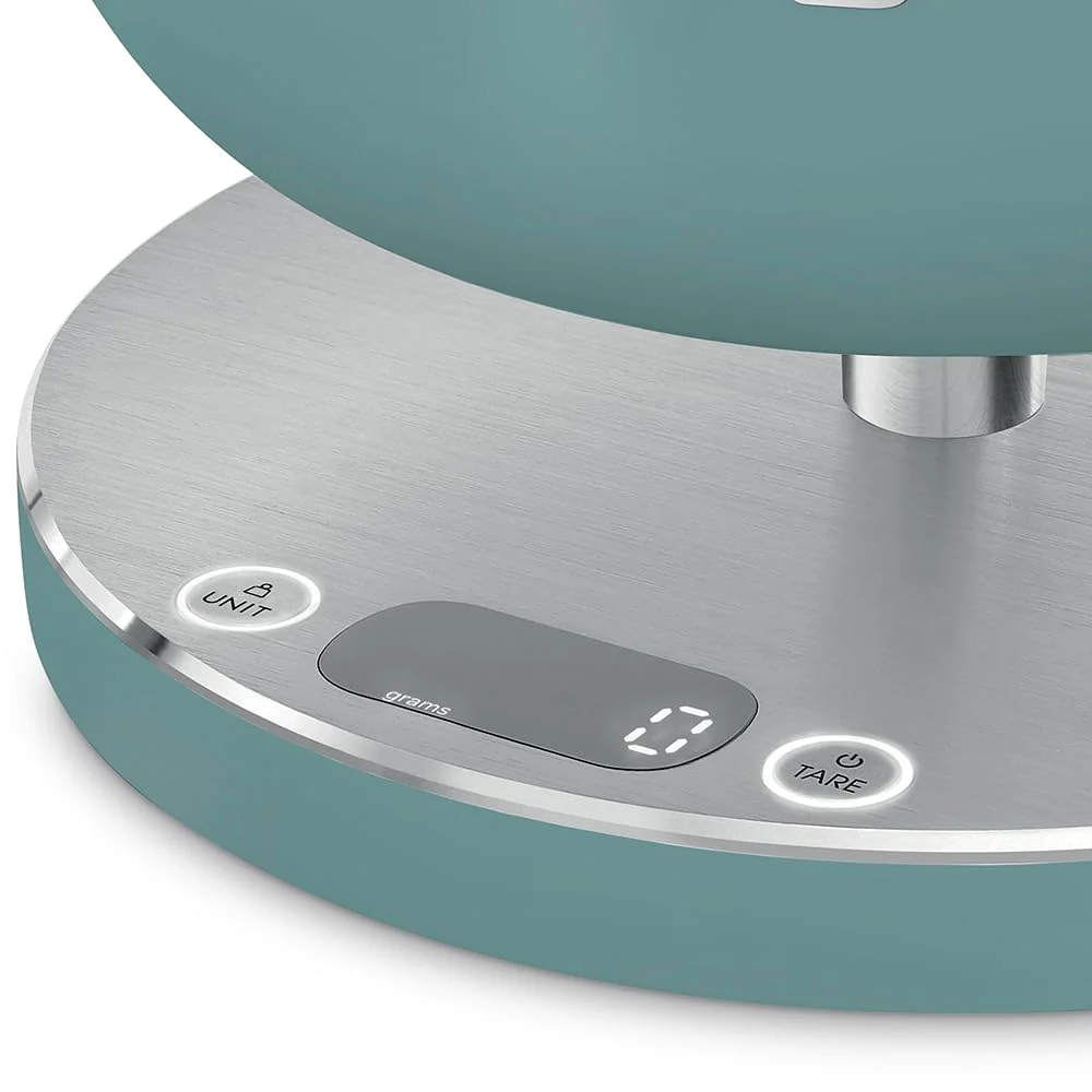 Smeg Balance de Cuisine Numérique – 5 kg, Bol Inox 1,8 L, Recharge USB & Précision 1 g - Image 7