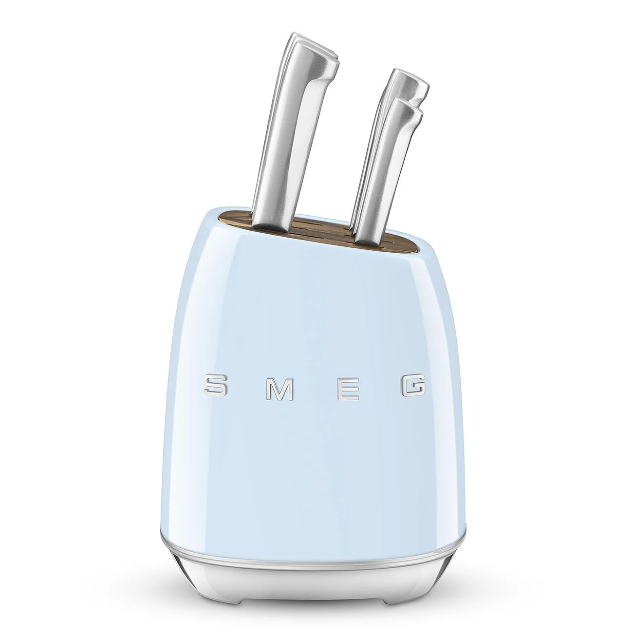 Smeg Bloc Couteaux – Acier Inoxydable, 6 lames de précision incluses - Image 2