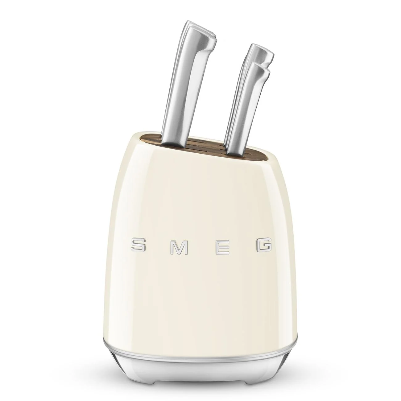 Smeg Bloc Couteaux – Acier Inoxydable, 6 lames de précision incluses - Image 3
