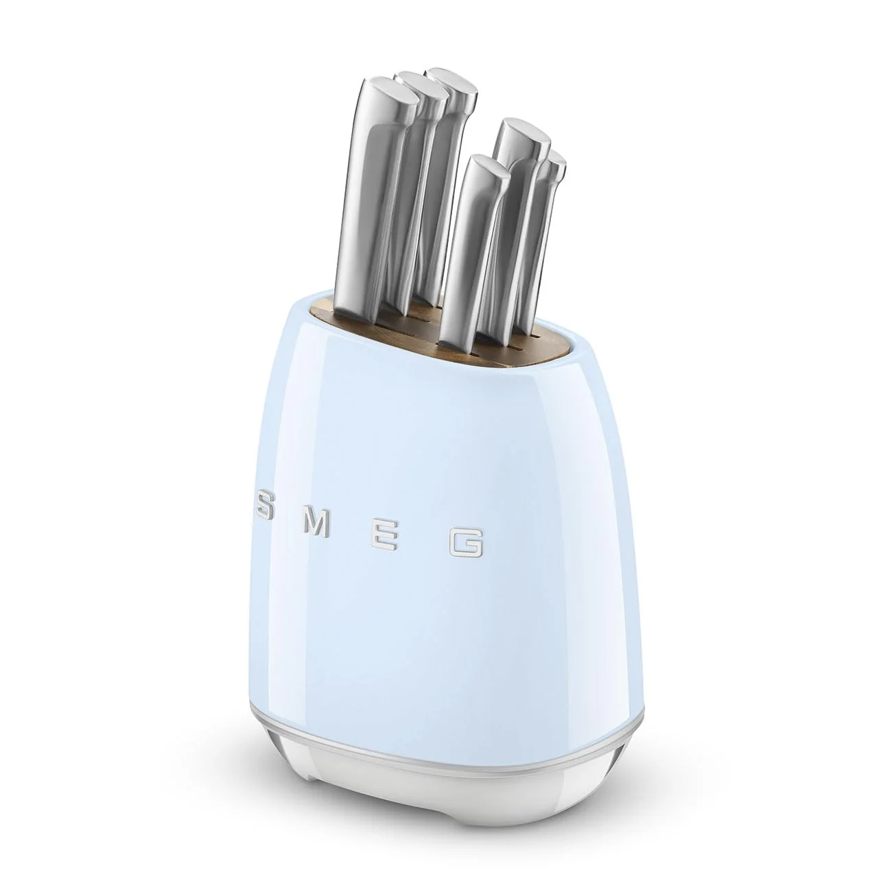 Smeg Bloc Couteaux – Acier Inoxydable, 6 lames de précision incluses - Image 5