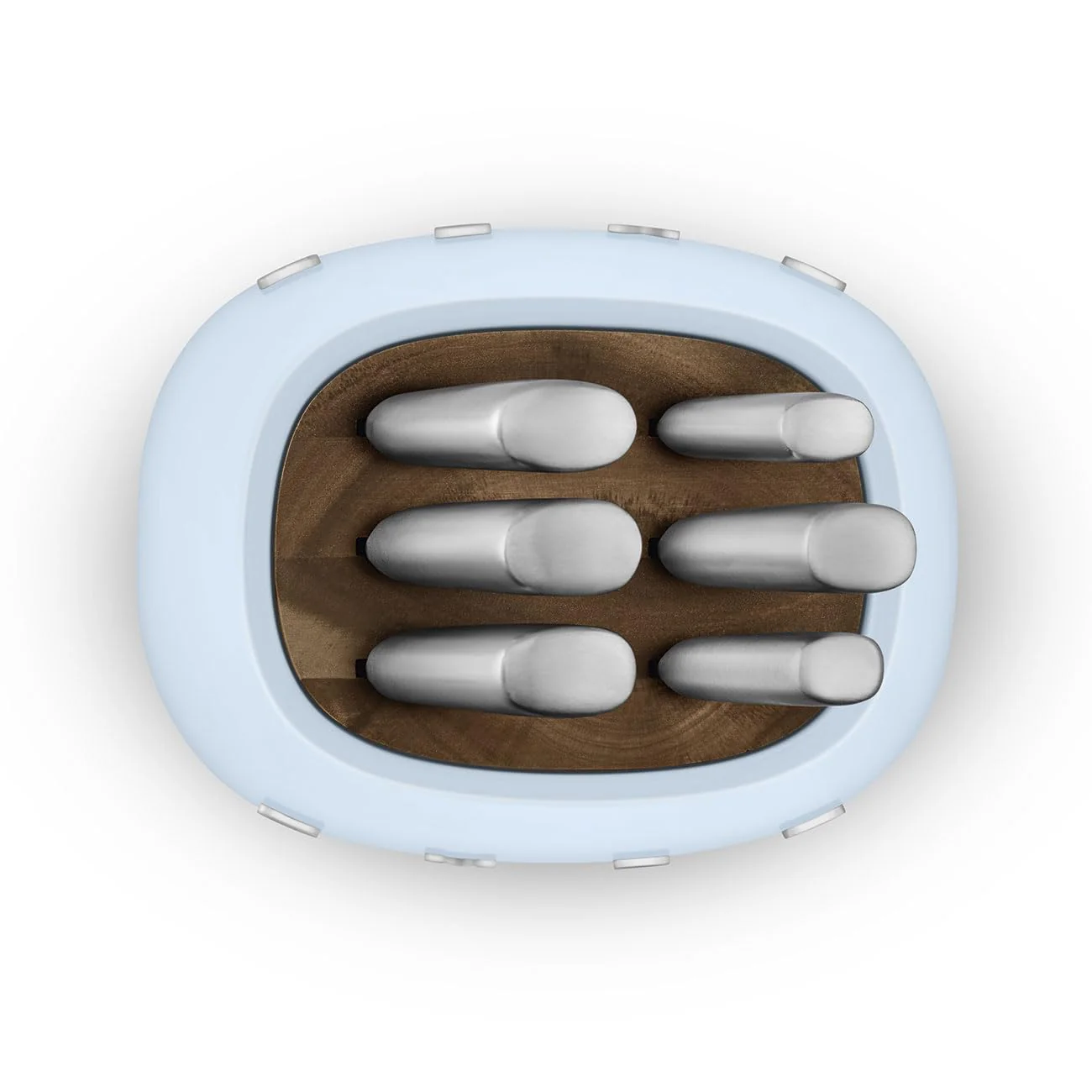 Smeg Bloc Couteaux – Acier Inoxydable, 6 lames de précision incluses - Image 8