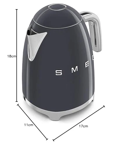 Smeg KLF03NBEU Bouilloire Électrique – 1,7 L, Filtre Antitartre, Arrêt Automatique - Image 23