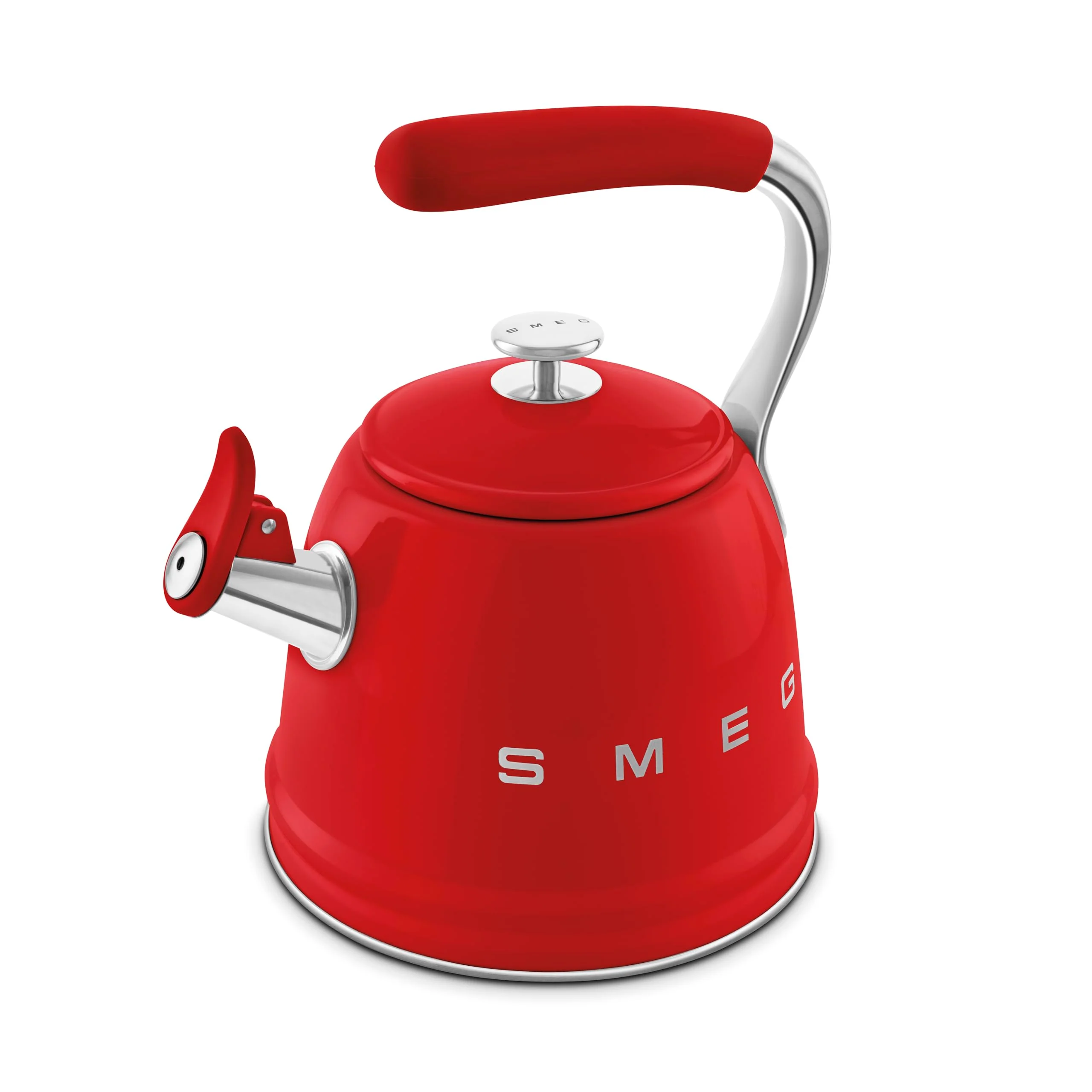 Smeg WKF Bouilloire Sifflante – 2,3 L, Acier Inoxydable & Poignée Silicone - Image 12