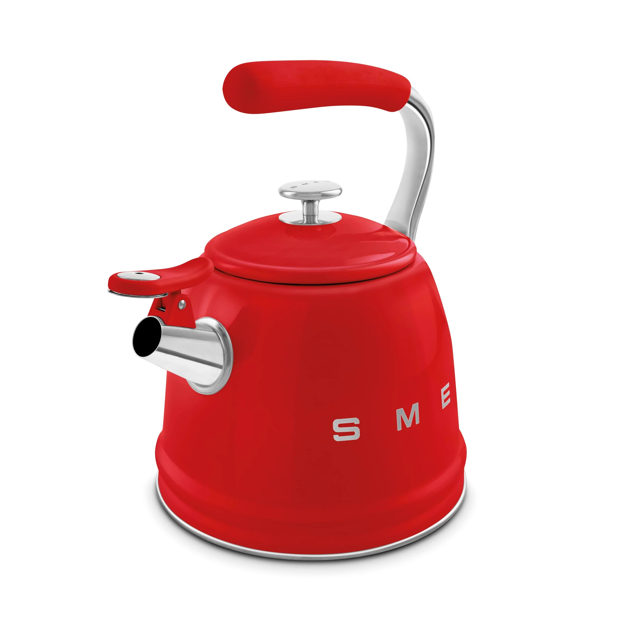 Smeg WKF Bouilloire Sifflante – 2,3 L, Acier Inoxydable & Poignée Silicone - Image 13
