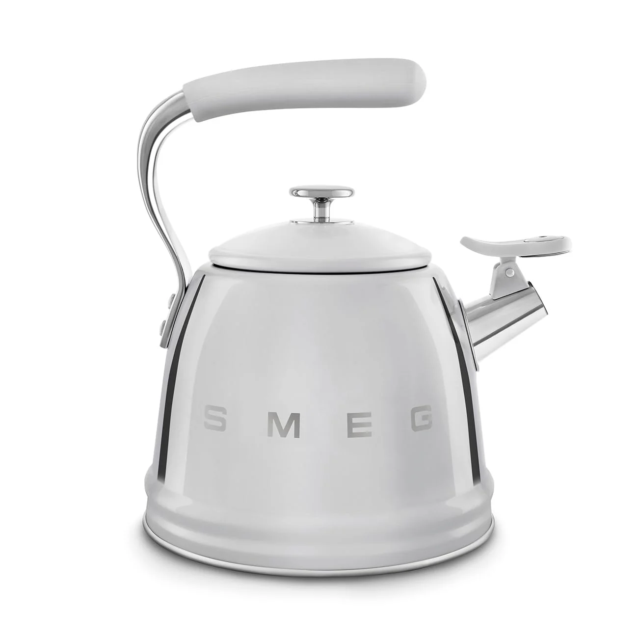 Smeg WKF Bouilloire Sifflante – 2,3 L, Acier Inoxydable & Poignée Silicone - Image 23