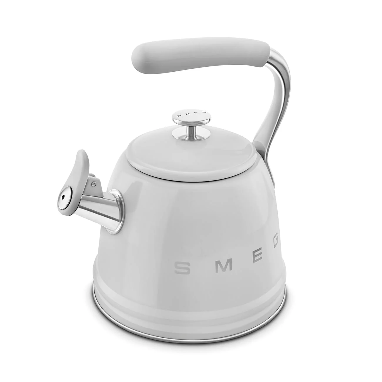 Smeg WKF Bouilloire Sifflante – 2,3 L, Acier Inoxydable & Poignée Silicone - Image 25