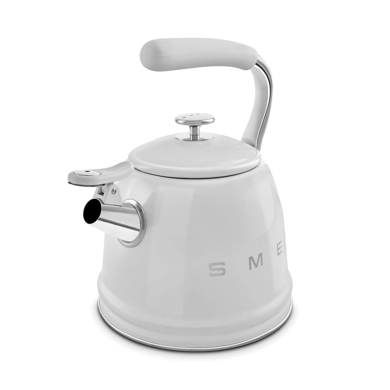 Smeg WKF Bouilloire Sifflante – 2,3 L, Acier Inoxydable & Poignée Silicone - Image 26
