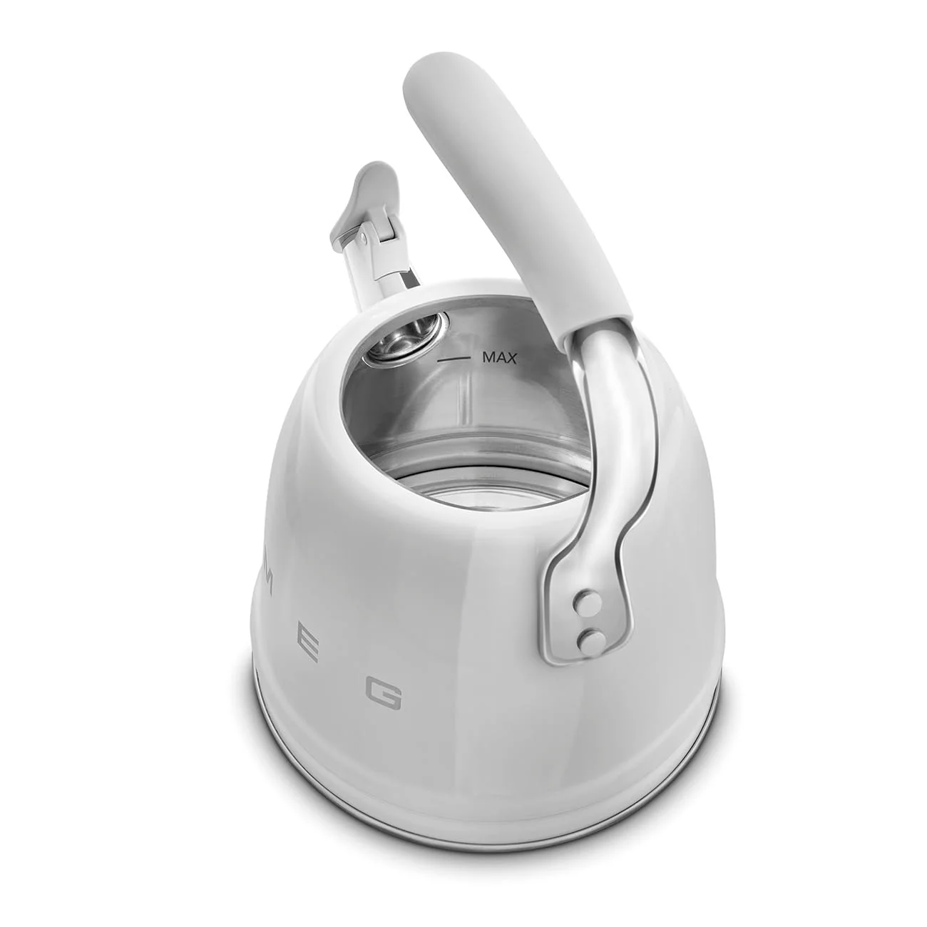 Smeg WKF Bouilloire Sifflante – 2,3 L, Acier Inoxydable & Poignée Silicone - Image 27