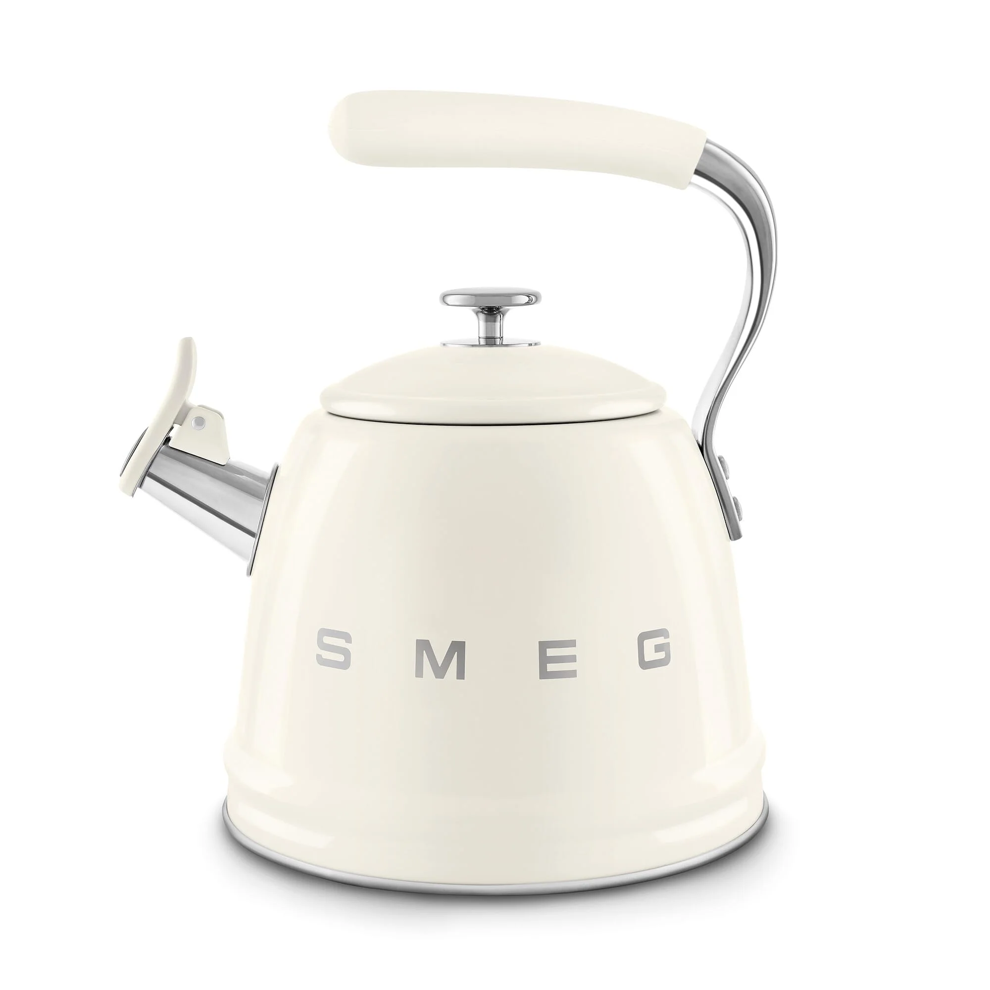 Smeg WKF Bouilloire Sifflante – 2,3 L, Acier Inoxydable & Poignée Silicone - Image 5