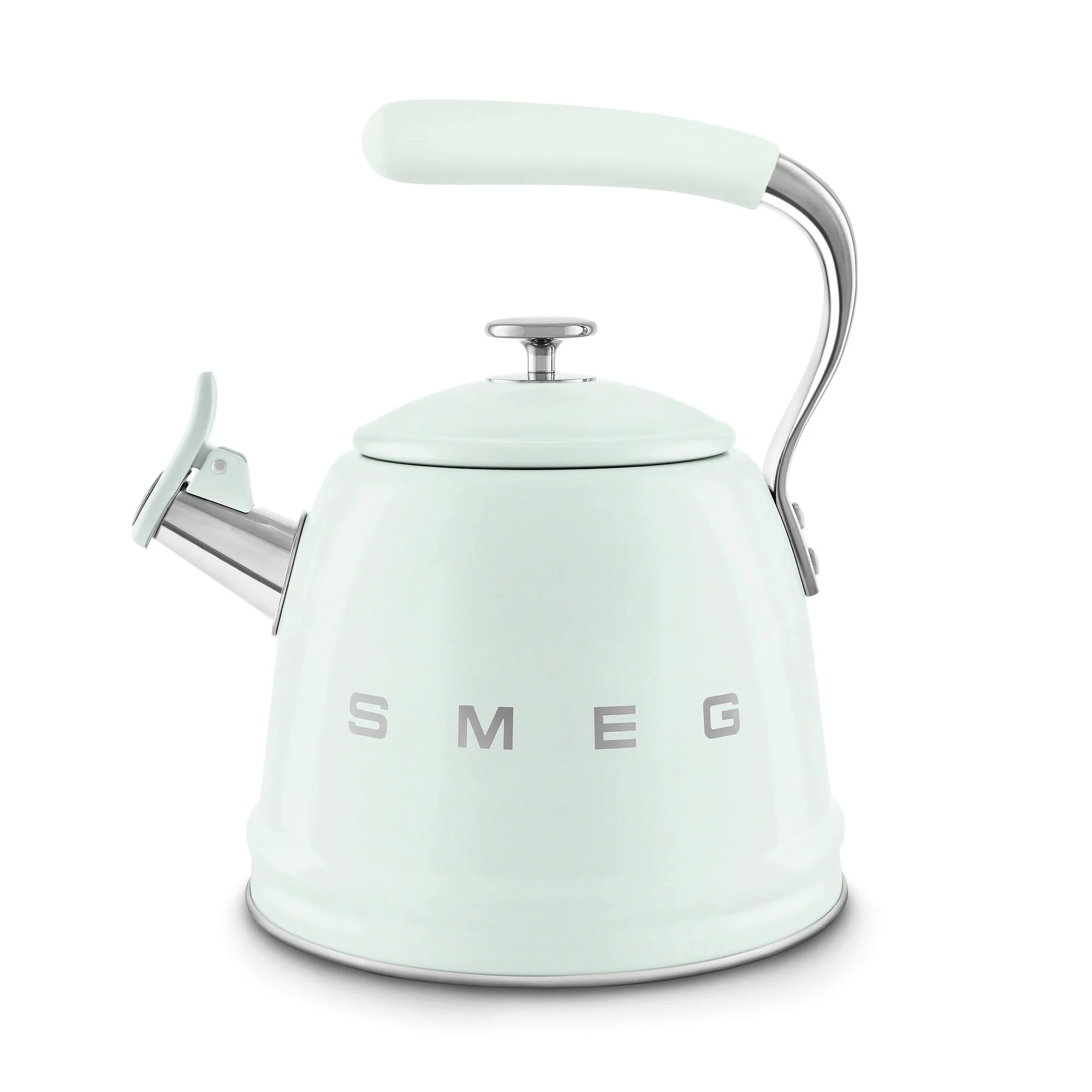 Smeg WKF Bouilloire Sifflante – 2,3 L, Acier Inoxydable & Poignée Silicone - Image 6