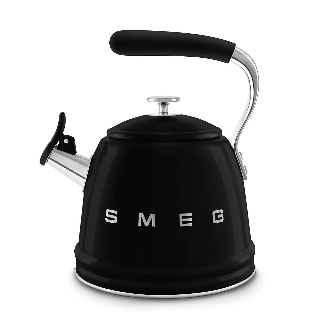 Smeg WKF Bouilloire Sifflante – 2,3 L, Acier Inoxydable & Poignée Silicone - Image 8