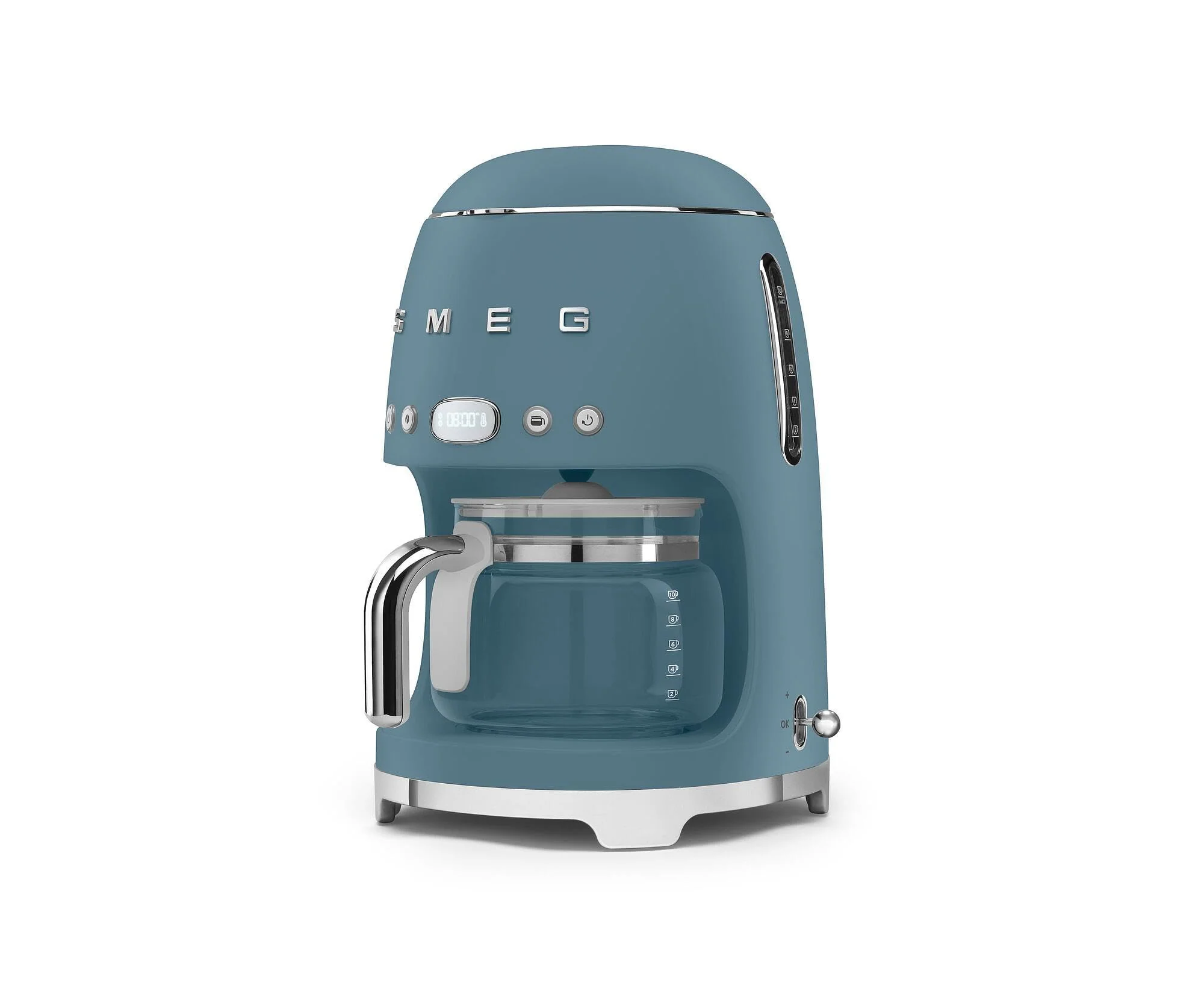 Smeg DCF02BLMEU Machine à Café Filtre – 12 Tasses, Fonction Arôme, Autostart & Maintien au Chaud - Image 17