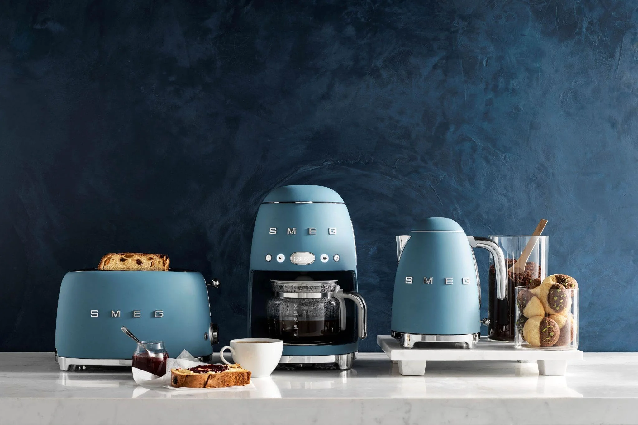 Smeg DCF02BLMEU Machine à Café Filtre – 12 Tasses, Fonction Arôme, Autostart & Maintien au Chaud - Image 19
