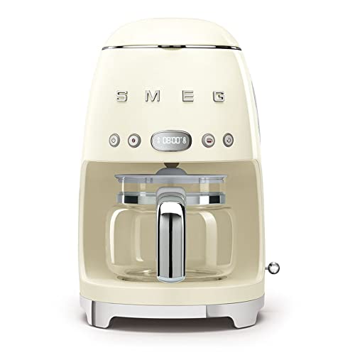 Smeg DCF02BLMEU Machine à Café Filtre – 12 Tasses, Fonction Arôme, Autostart & Maintien au Chaud - Image 26