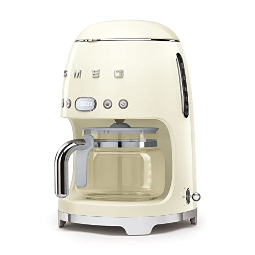 Smeg DCF02BLMEU Machine à Café Filtre – 12 Tasses, Fonction Arôme, Autostart & Maintien au Chaud - Image 28