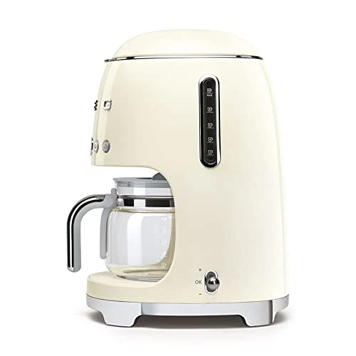 Smeg DCF02BLMEU Machine à Café Filtre – 12 Tasses, Fonction Arôme, Autostart & Maintien au Chaud - Image 30