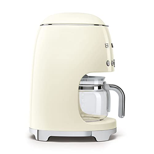 Smeg DCF02BLMEU Machine à Café Filtre – 12 Tasses, Fonction Arôme, Autostart & Maintien au Chaud - Image 32