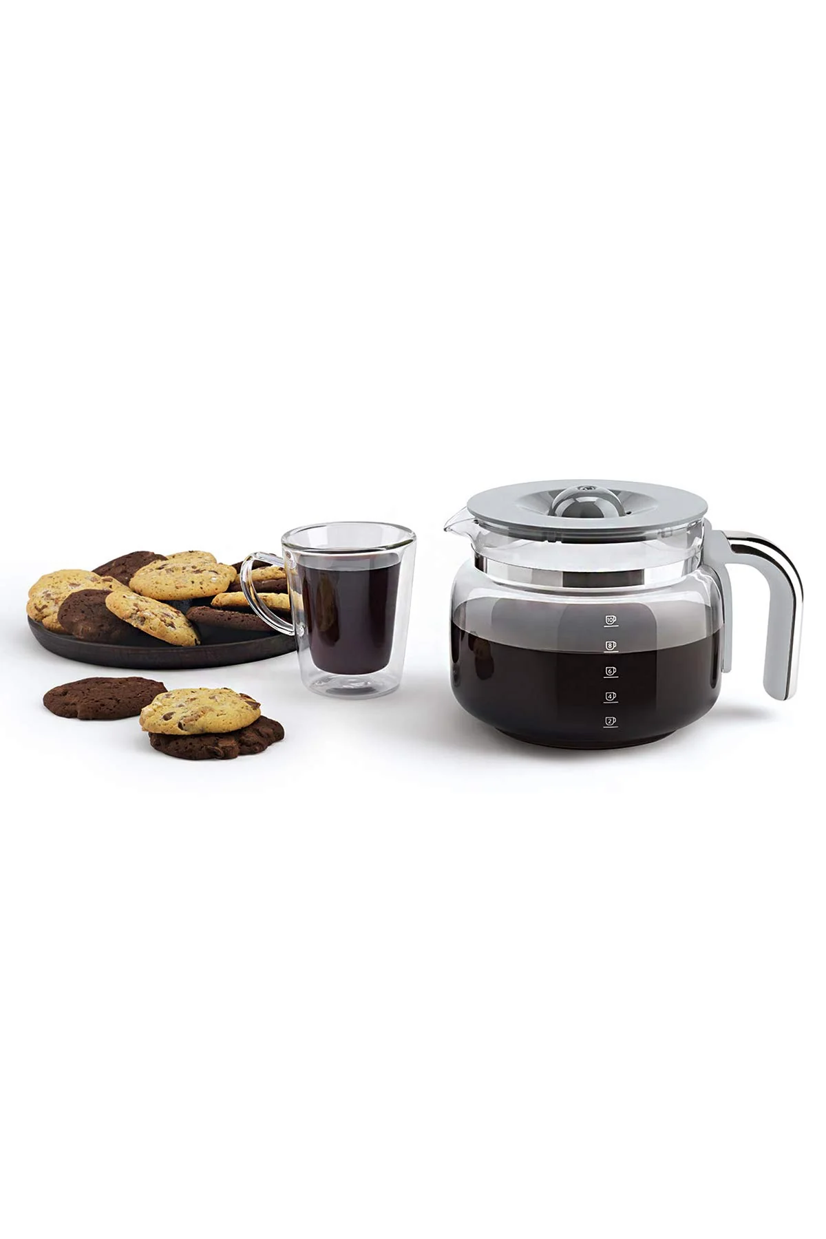 Smeg DCF02BLMEU Machine à Café Filtre – 12 Tasses, Fonction Arôme, Autostart & Maintien au Chaud - Image 33